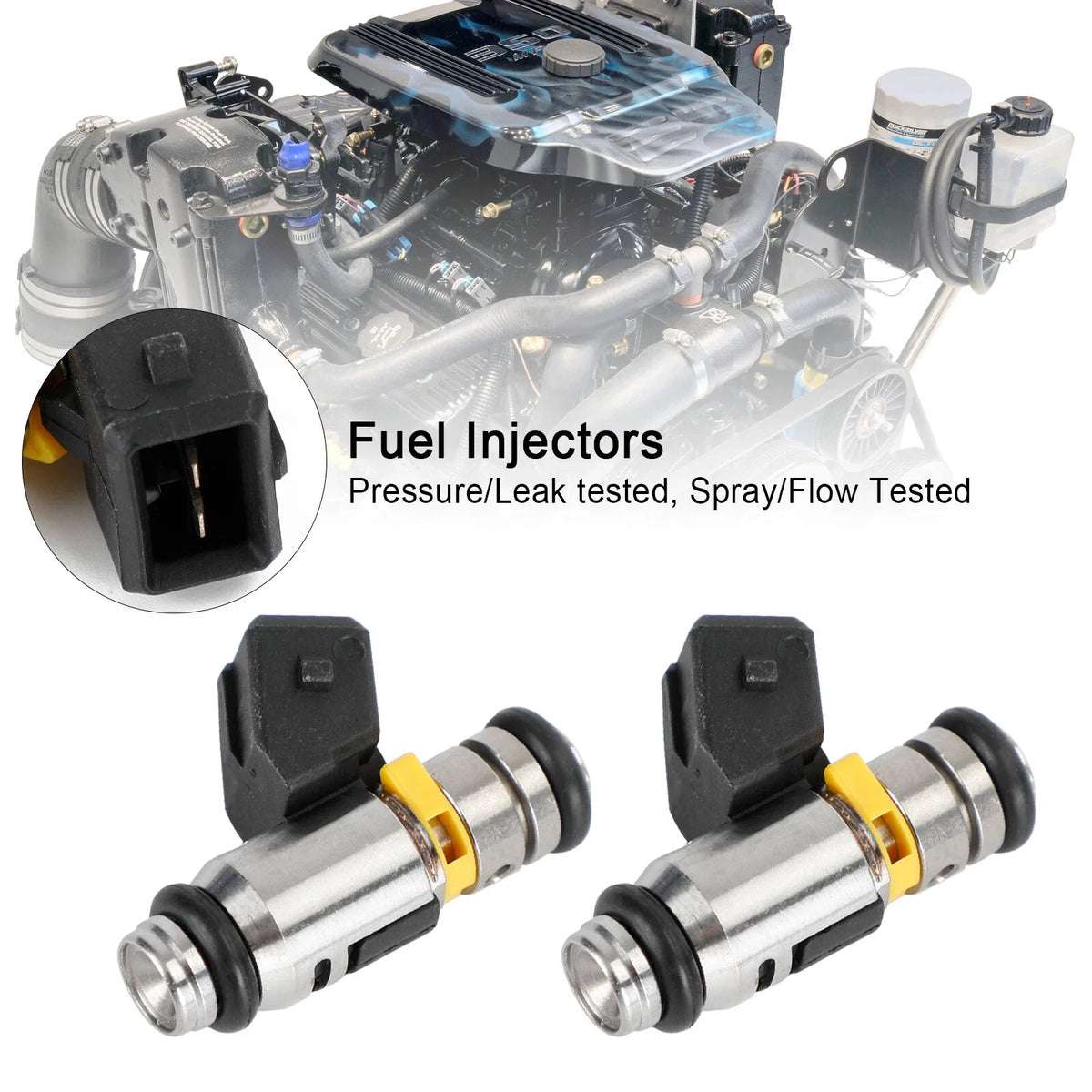 Fuel Injector Set 2X IWP069 861260T for Marine Fiat Mercruiser