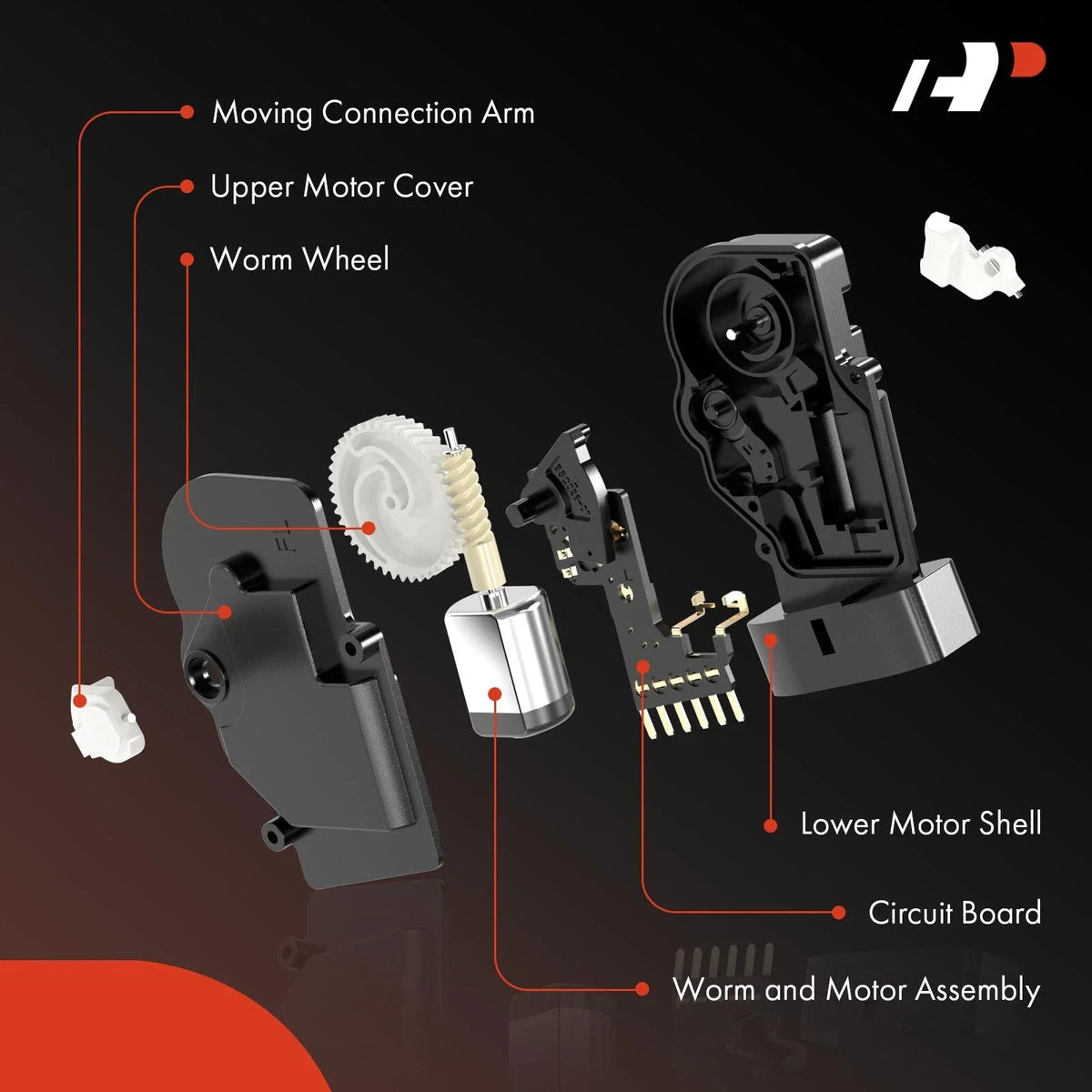 Front Right Door Lock Actuator for Frontier Pathfinder Nissan 2005-2018