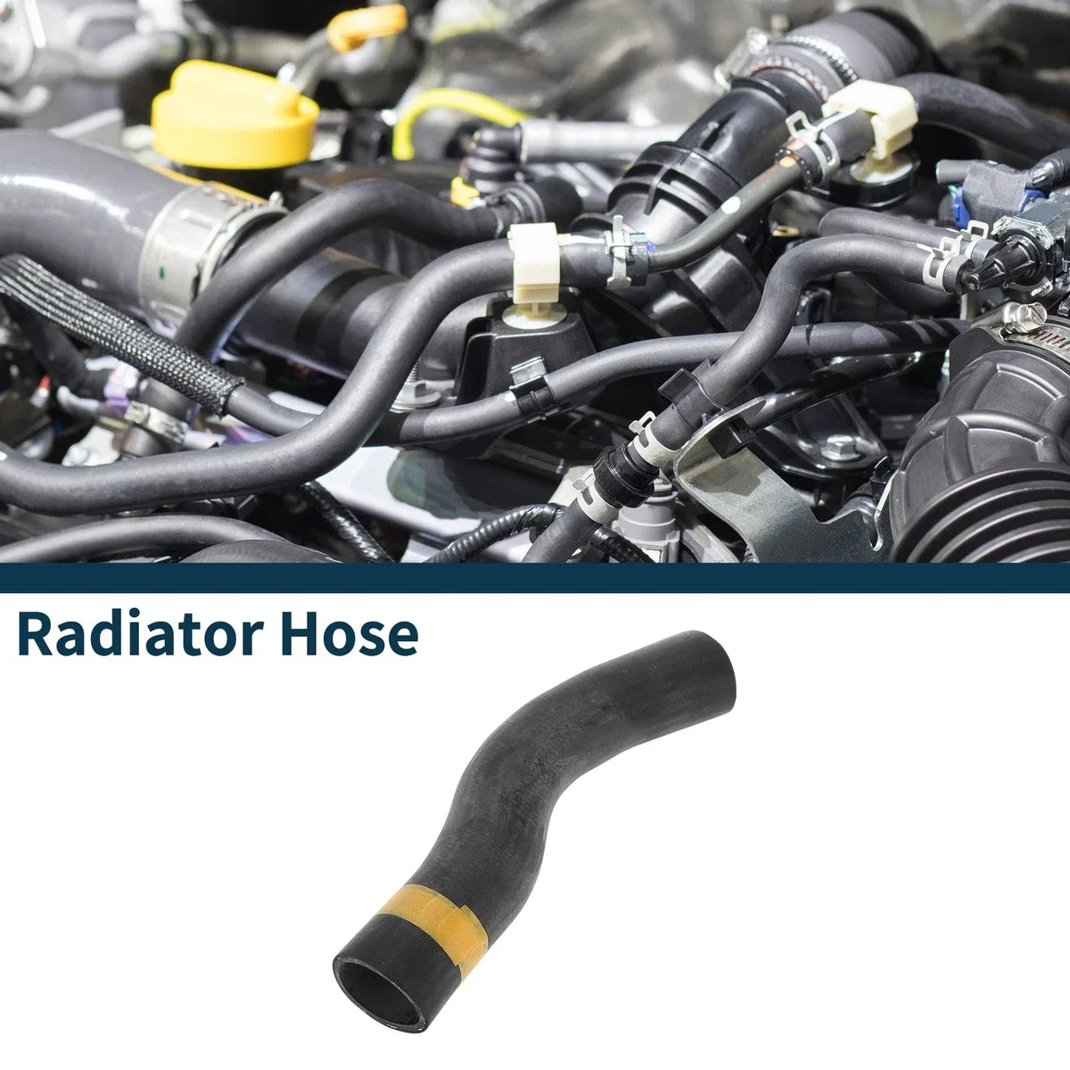 Radiator Upper Hose Set (2 x) for Lexus LS460 2007-2012
