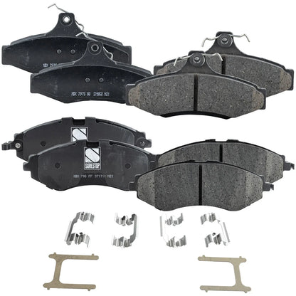 Ceramic Brake Pads Set for 1999-2002 Daewoo Nubira/Leganza