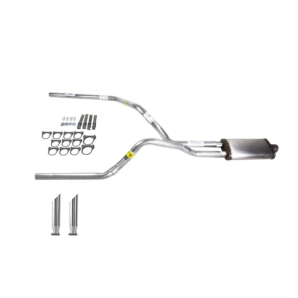 Dual Exhaust Muffler with SC Tip for F150 (2007–2013)