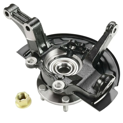 Front Hub Bearing & Steering Knuckle Pair for Nissan Altima 2002–2006