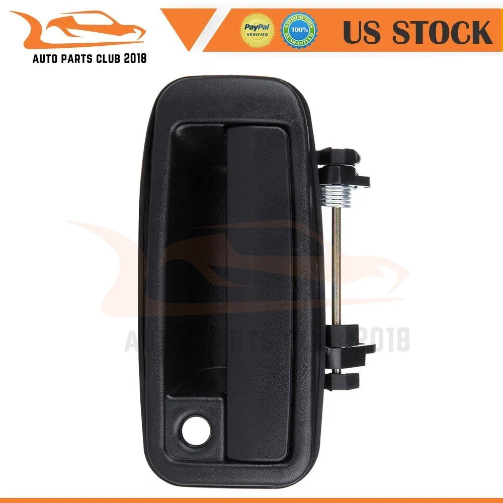 Door Handle for Toyota Corolla/Prizm (1988–1992) Black Exterior Front Left