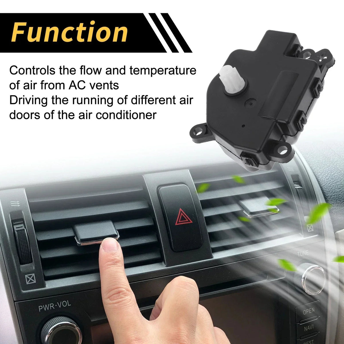 Heater Blend Air Door Actuator for Chrysler 200 (2011-2014)