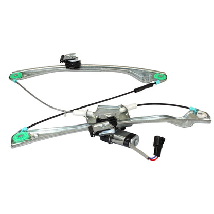 Left Front Door Glass for Chevy Malibu 2004-2008 - Driver Side