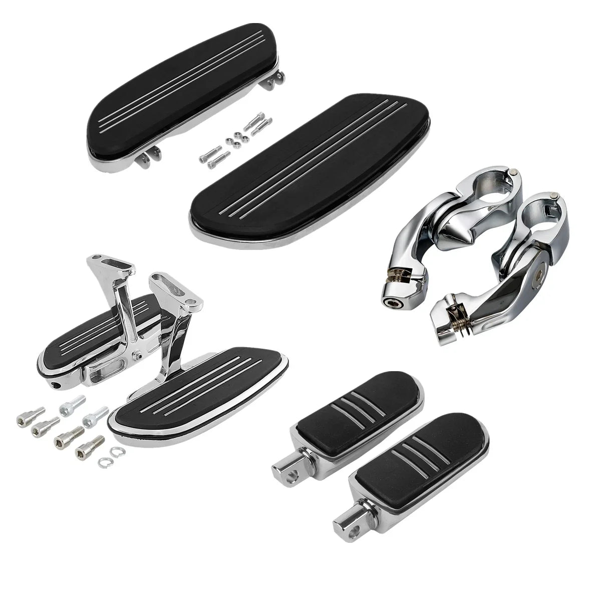 Floorboard Footpegs for Road King & Glide Harley 1993-2025