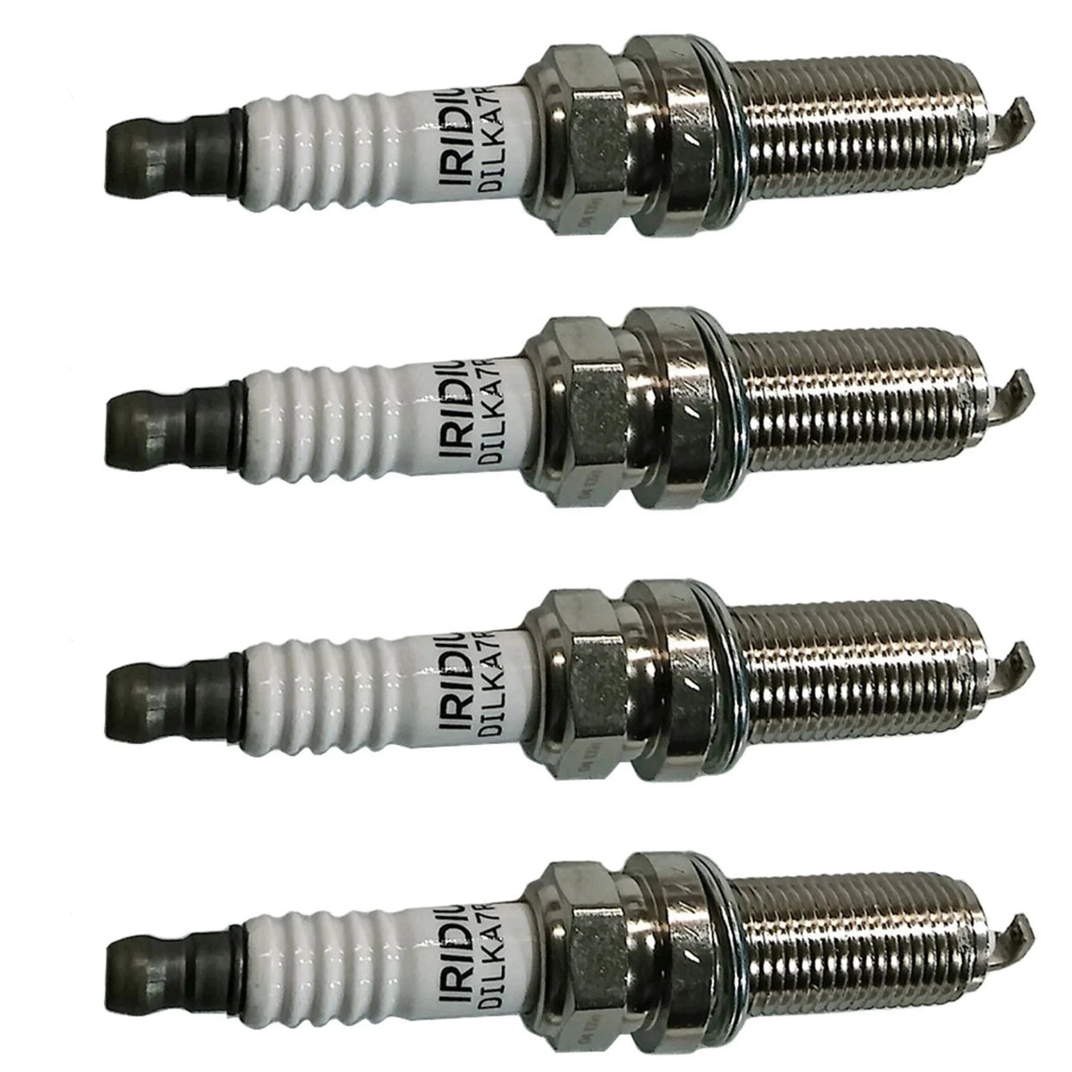 Set of 4 Double Iridium Spark Plugs for Nissan Rogue Rogue Sport Qashqai (2017–2020)