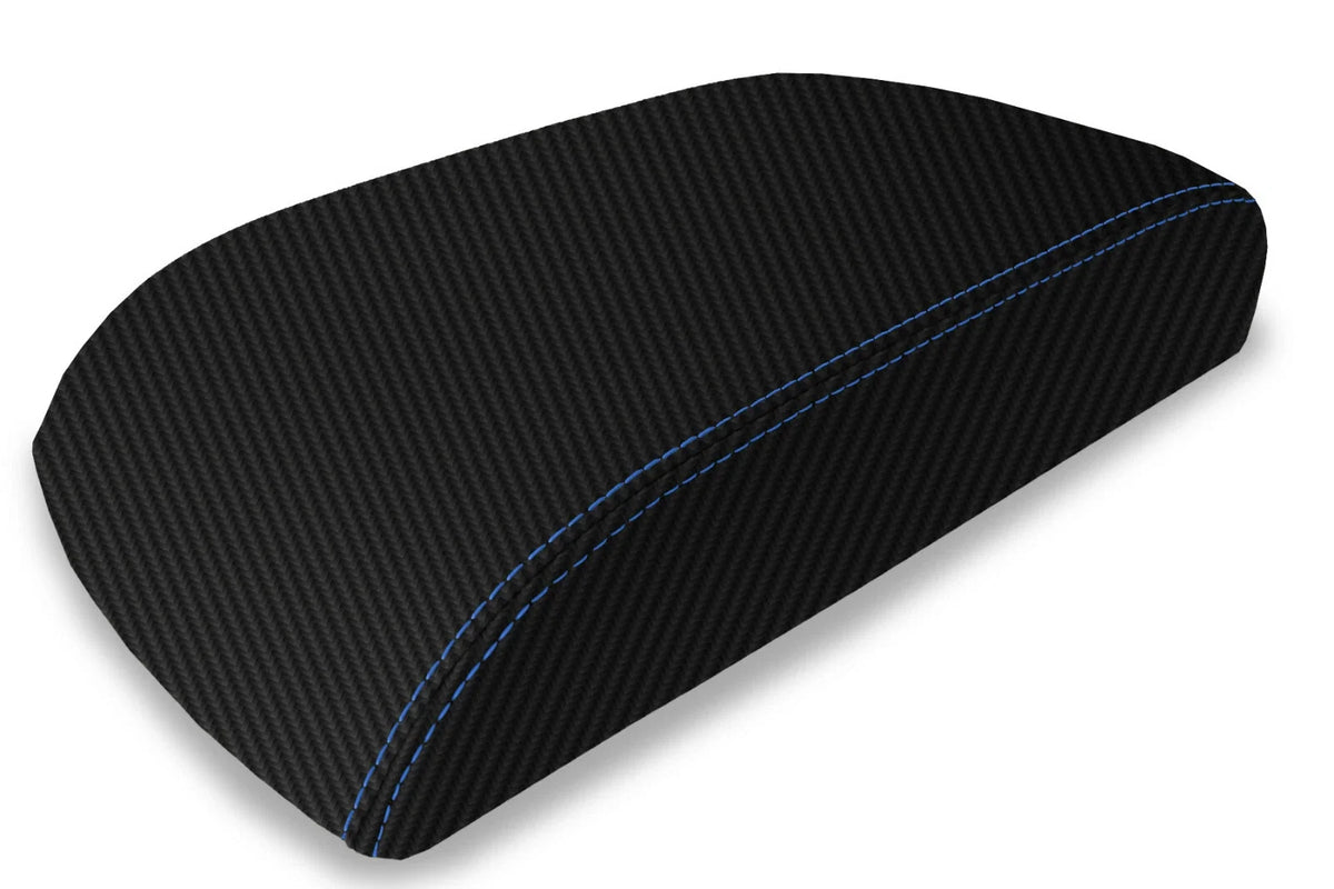 Carbon Fiber Console Lid Armrest Cover for Ford Explorer (2011–2019)