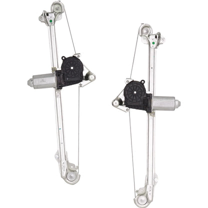 Power Window Regulator Set of 2 for Mercedes Benz E320 (2000–2003)