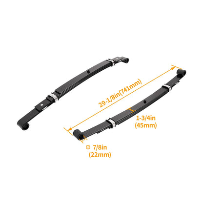 4-Leaf Spring Kit for Rear of Club Car Precedent (2004–Present)