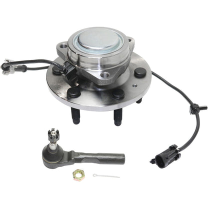 2 Front Hubs for GMC Sierra 1500 and Chevy Silverado 1500