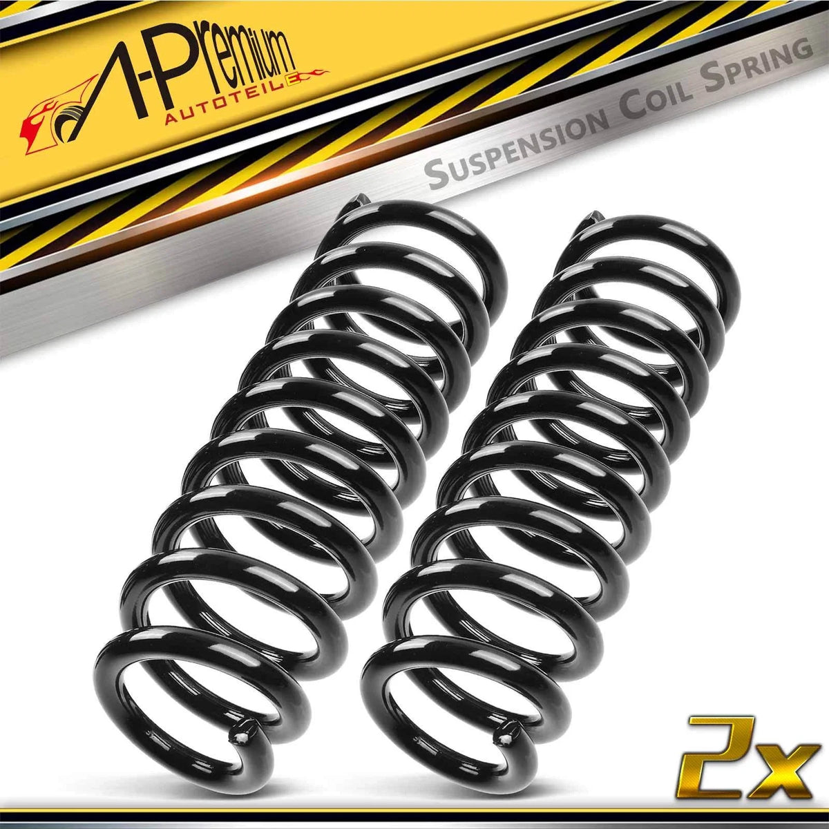 2X Front Coil Springs for Honda Accord (2003–2007) 3.0L