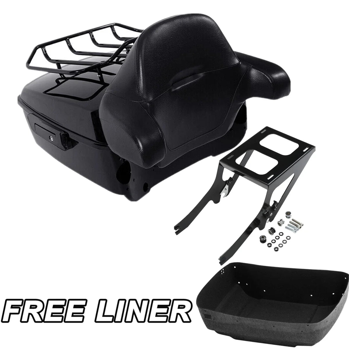 Trunk Rack Pad Black for 2018–2023 Harley Heritage Classic