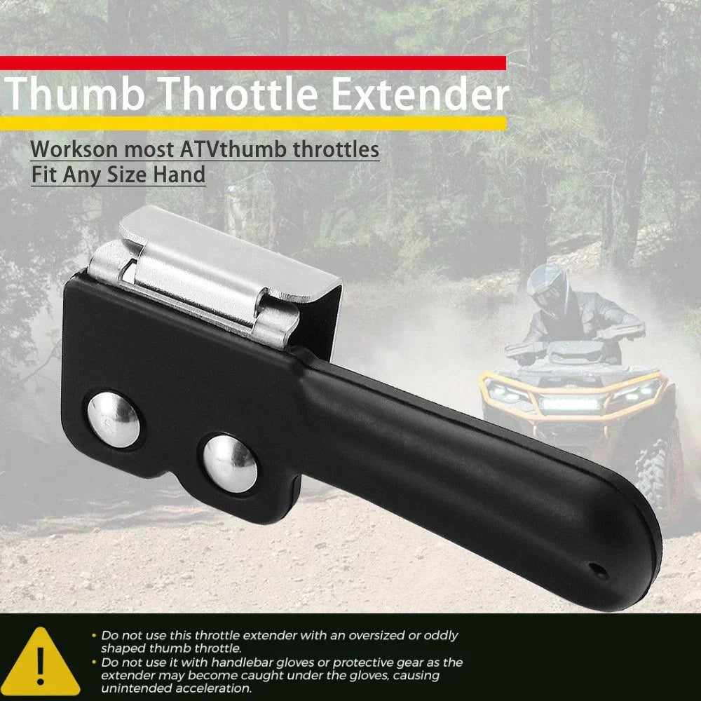 Thumb Throttle Extender for ATV Master Model