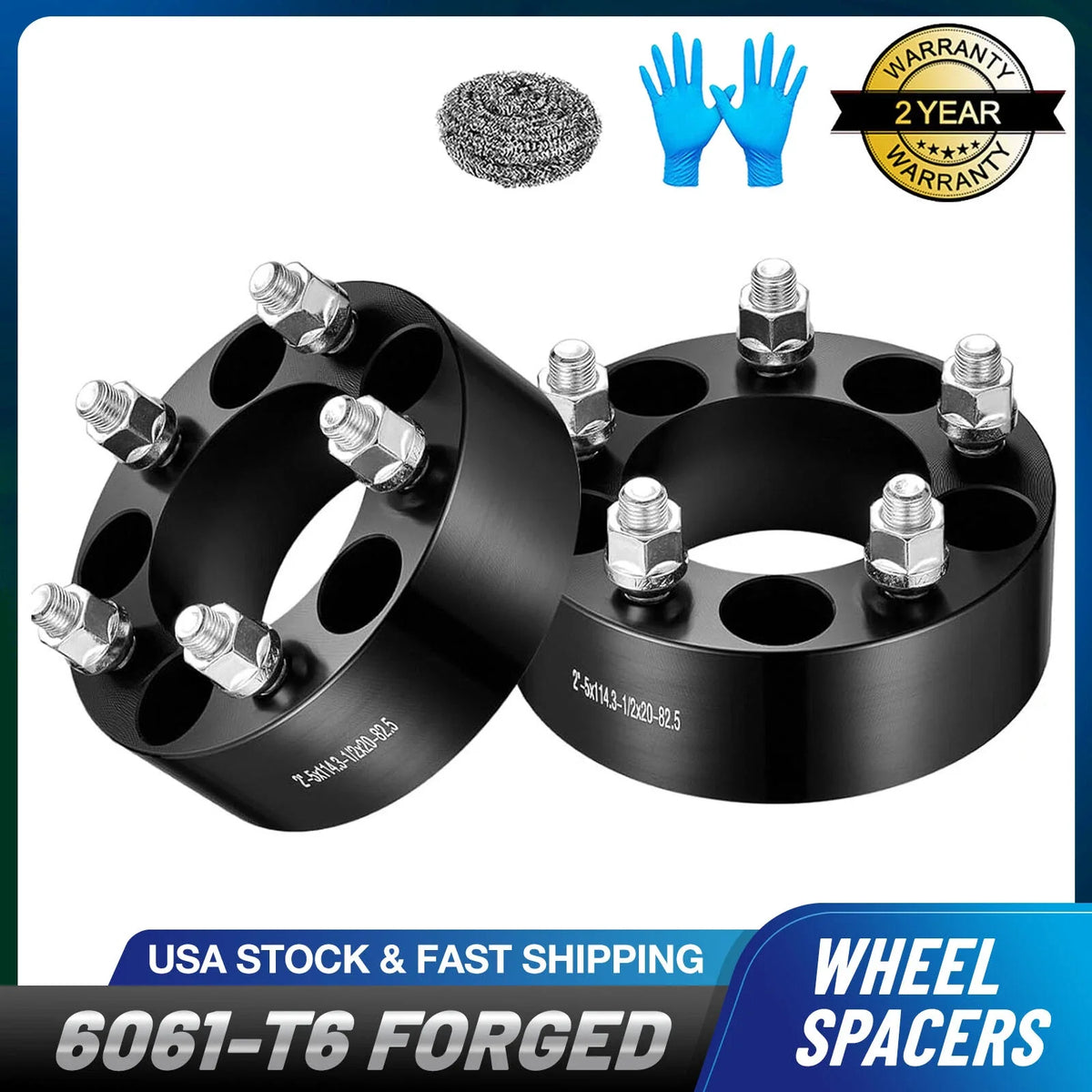 2 Inch Wheel Spacers for Jeep Liberty (2006–2012)