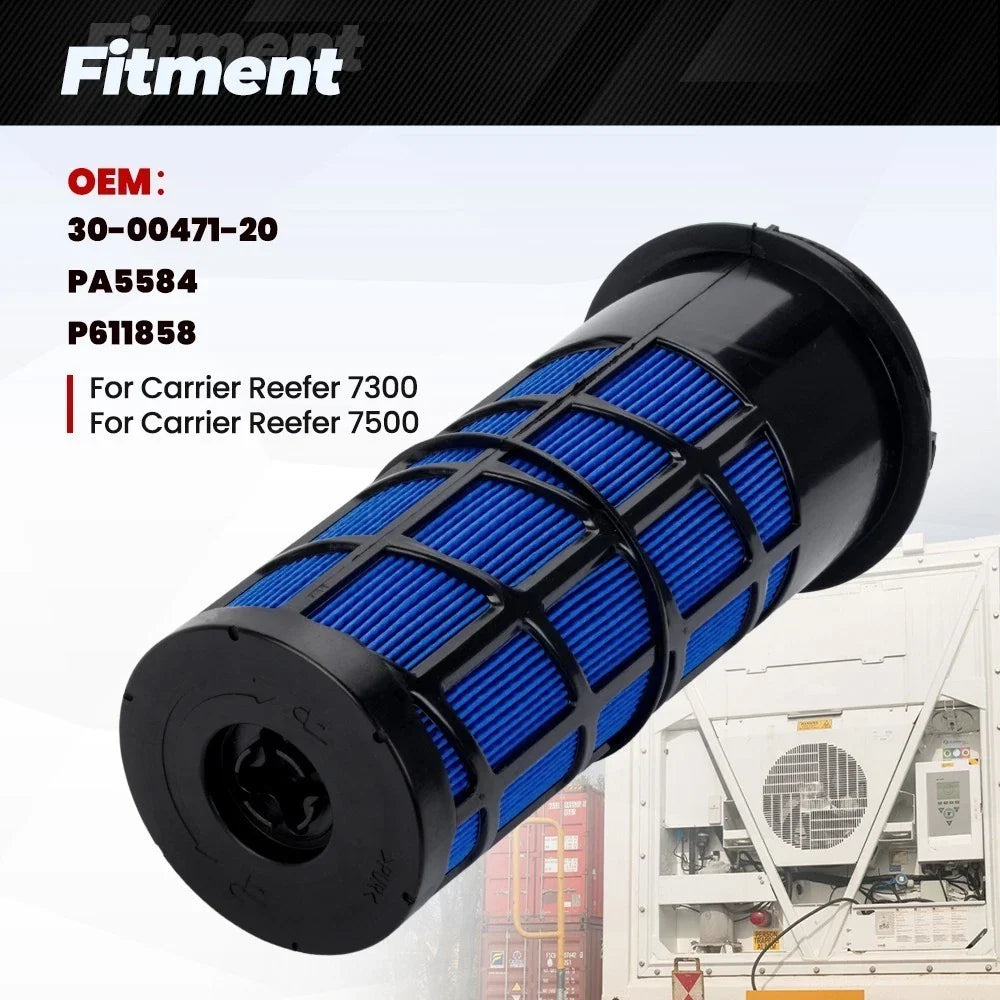 12PCS Air Filter for Carrier Reefer (HM-AF-0009, 30-00471-20, PA5584)