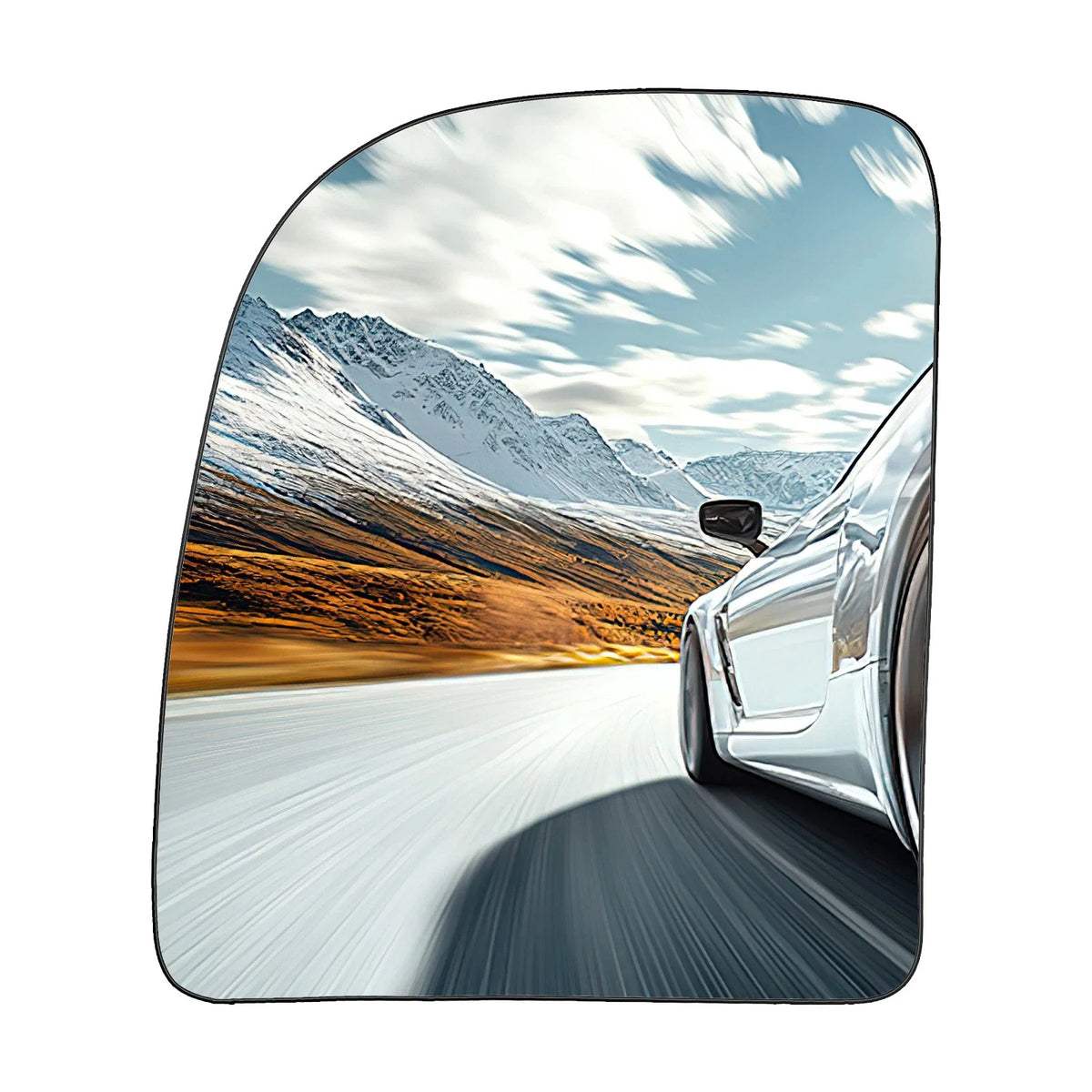 Driver Side Mirror Glass for Ford E150/E250 Econoline (1999–2007) Convex