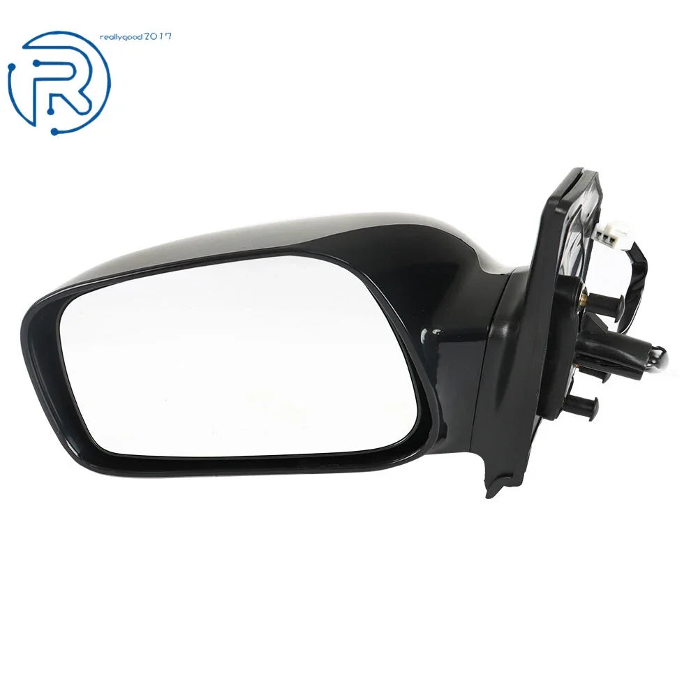 Driver Side Mirror Assembly for Toyota Corolla (2003–2008) - Black