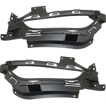 Fog Light Trim for Chrysler 200 (2015–2017) Set of 2 LH RH Textured