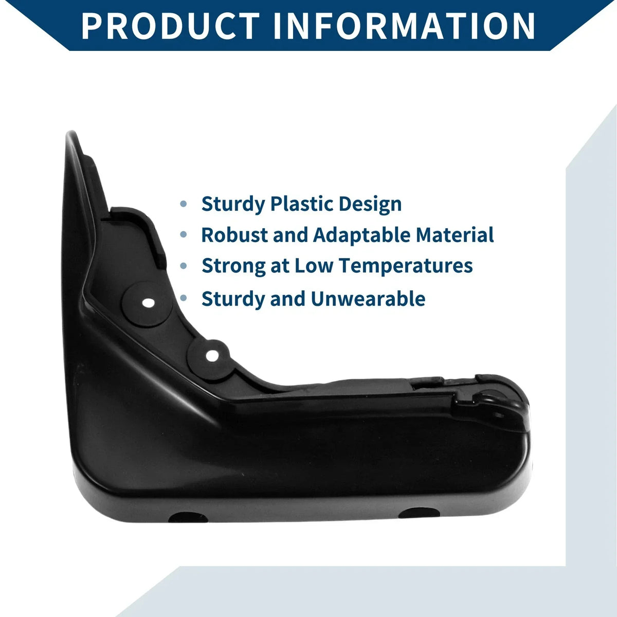 Mud Flaps Splash Guard Set for E Class (2008-2013) - Mercedes-Benz