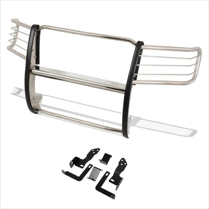 Bumper Brush Grille Guard Protector Chrome for GMC Sierra 2500HD/3500HD (2011–2014)