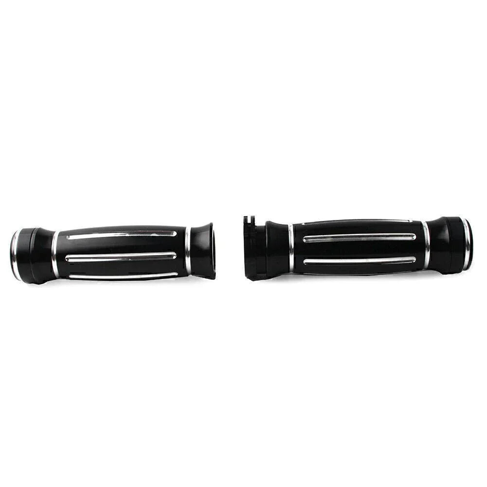 1" Handle Bar Hand Grips CNC for Harley Touring Bikes