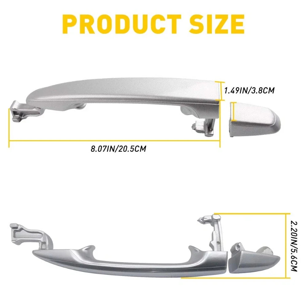 Set of 2 Outside Sliding Door Handles for Toyota Sienna