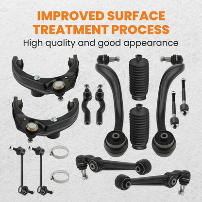 14x Control Arms for Ford Fusion (2010–2012) - Upper & Lower Forward Rearward