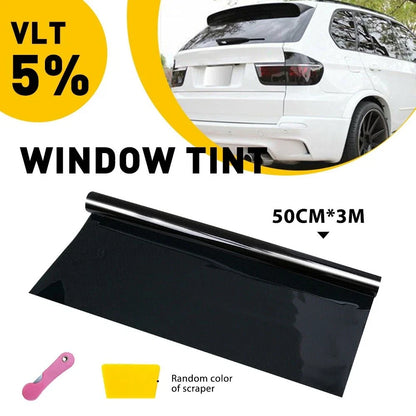 Car Window Tint Film 20" x 10ft Roll for Home and Office (Uncut)