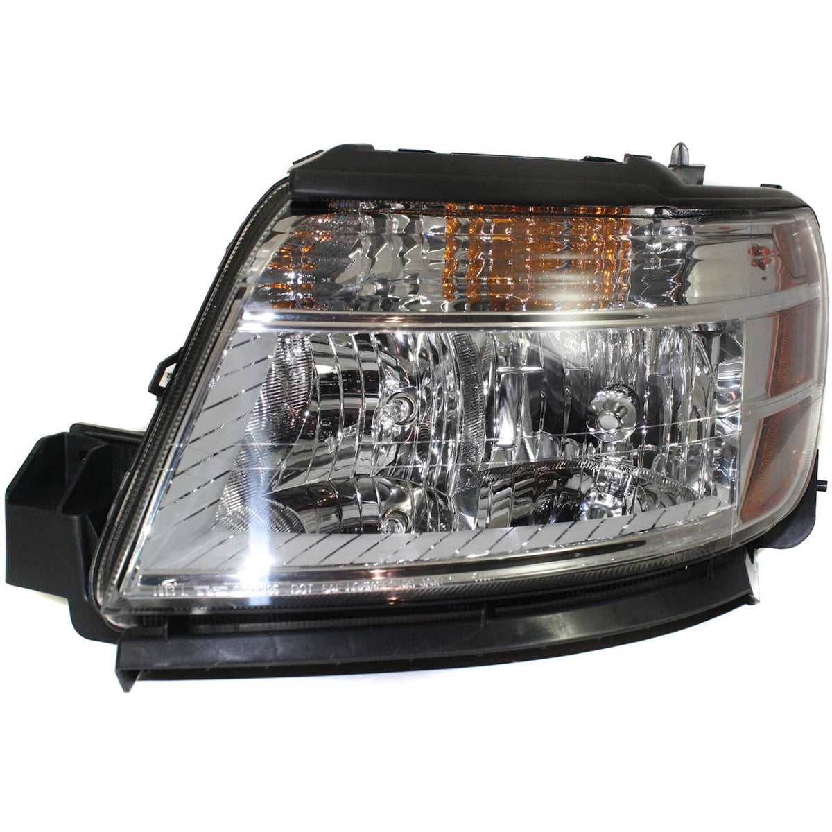 Driver Side Headlight for Ford Taurus (2008–2009) Halogen with Bulb(s)