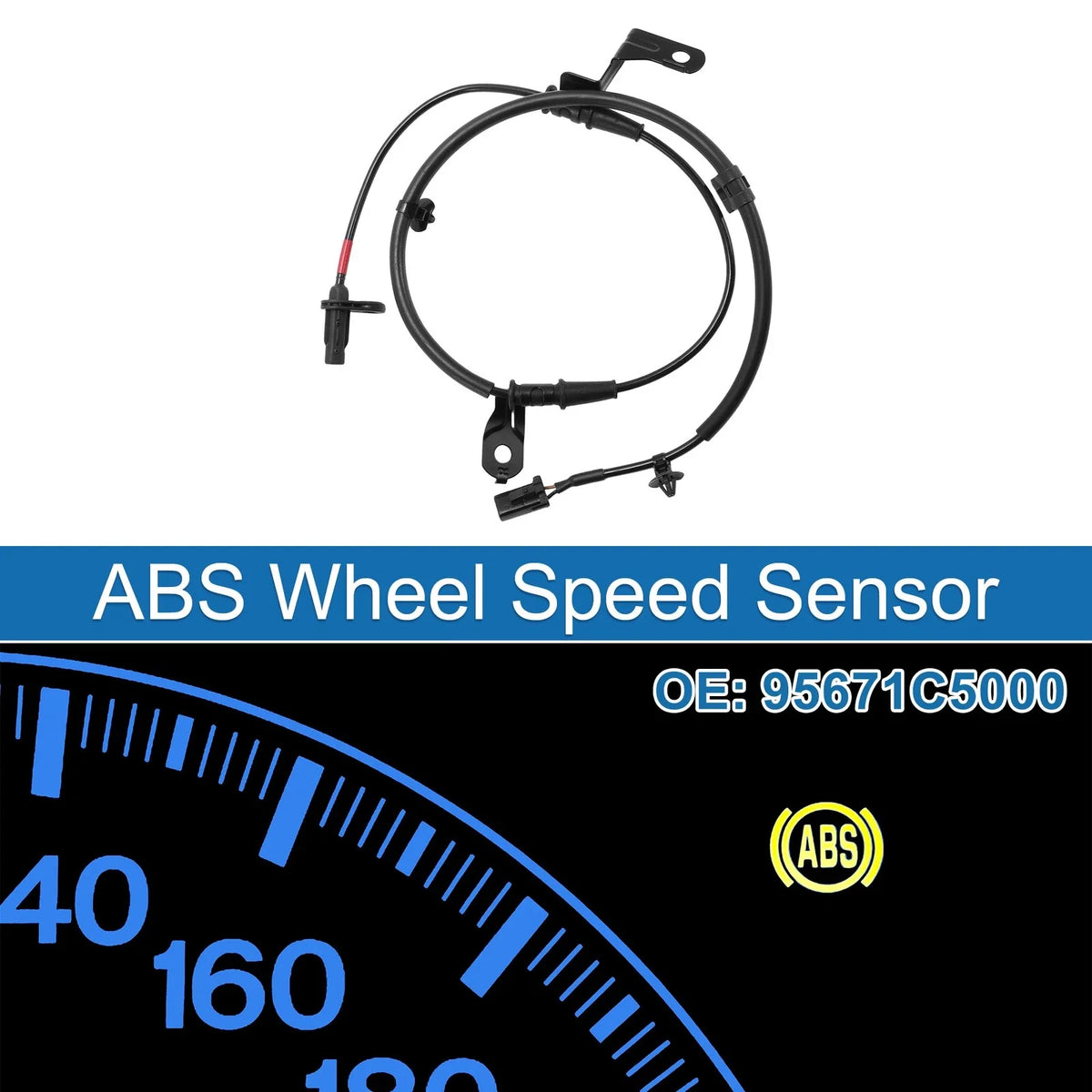 ABS Wheel Speed Sensor No. 95671C5000 for Kia Sorento (2016–2017)