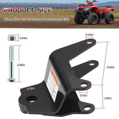 Trailer Hitch for Honda Recon 250 TRX250 TM/TE w/ Bolt 1997-2024