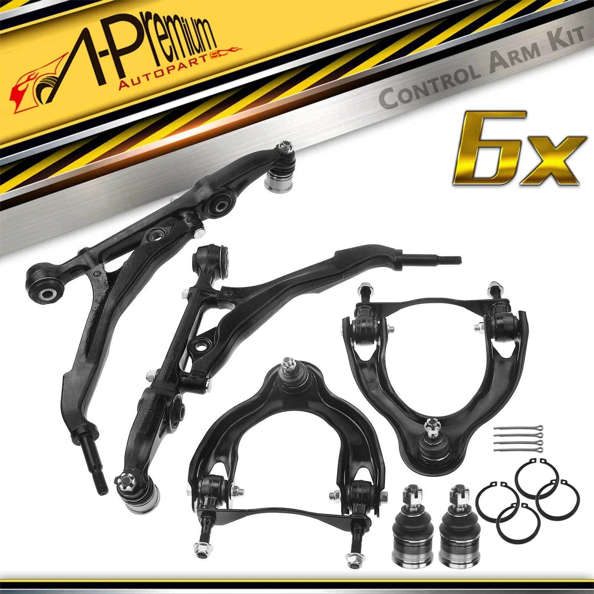 6X Control Arm Ball Joint for Honda Civic (1992–1995)
