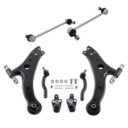 8pc Front Lower Control Arms Suspension Kit for Avalon (2005–2012)