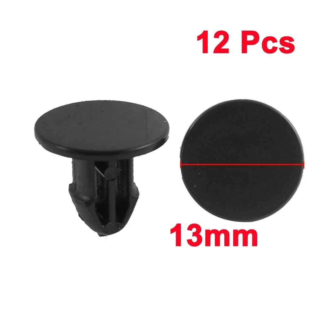12 Pcs Mini Rivet Clips for Honda (6mm Hole Diameter)