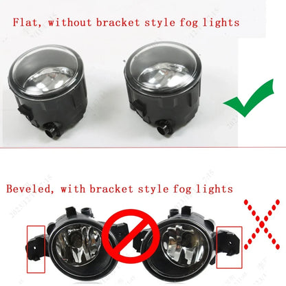 Fog Lights Bumper Lamps + Bulb + Switch for Rogue Sport (2017–2018)