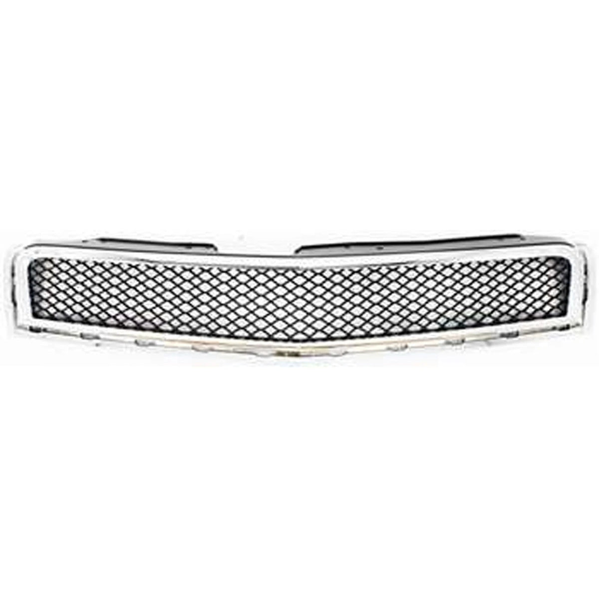 Grille for Chevrolet Traverse (2009–2012) Upper Chrome Shell w/ Black Insert