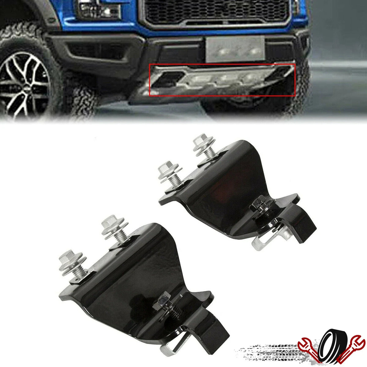 Skid Plate Brackets for Ford F-150 SVT Raptor (2010–2014)