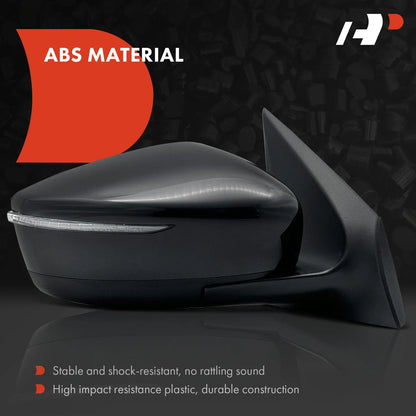 2X Power Adjustable Side Mirrors for Nissan Versa 2014-2019