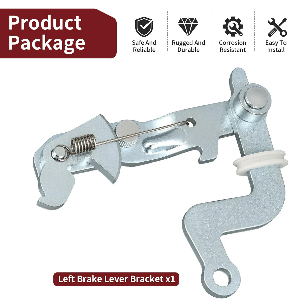 Left Brake Lever Bracket (2003-2008) for Kawasaki Mule 3010 Diesel