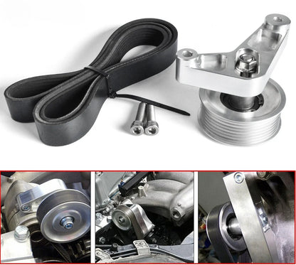 Belt Kit with Adjustable Idler Pulley for Honda Civic Integra EP3