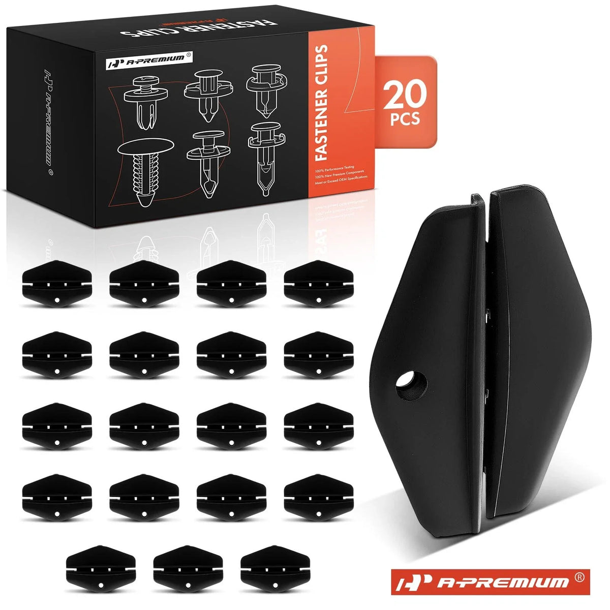 20Pcs Nylon Window Guide Clips for Buick Cadillac