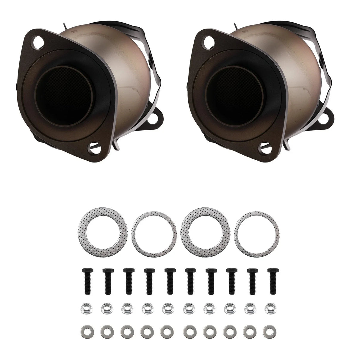 2X Catalytic Converters for Lexus LS430 (2001–2006) & SC430 (2002–2010)