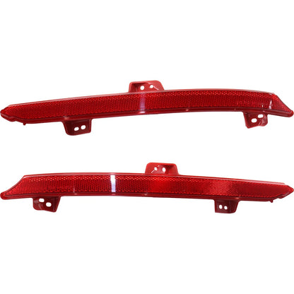 Bumper Reflector Set for Honda Accord (2018–2022) 33505TVAA01 33555TVAA01
