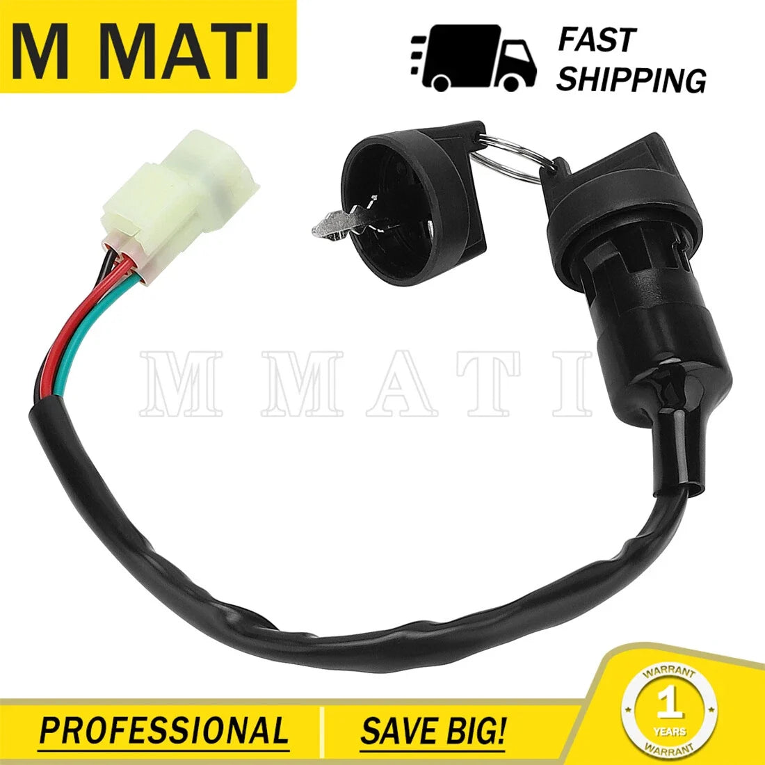 Ignition Switch for Can-Am DS 250 DS250 (2006–2023) S35010RCB000 Key Switch
