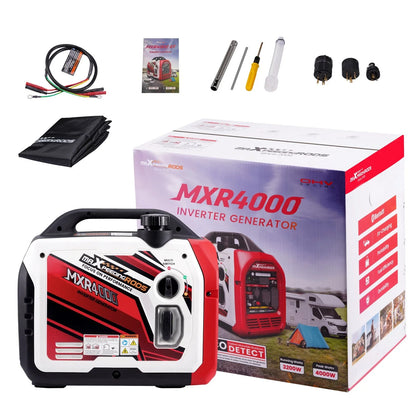 4000W Portable Inverter Generator for Camping 120V USB