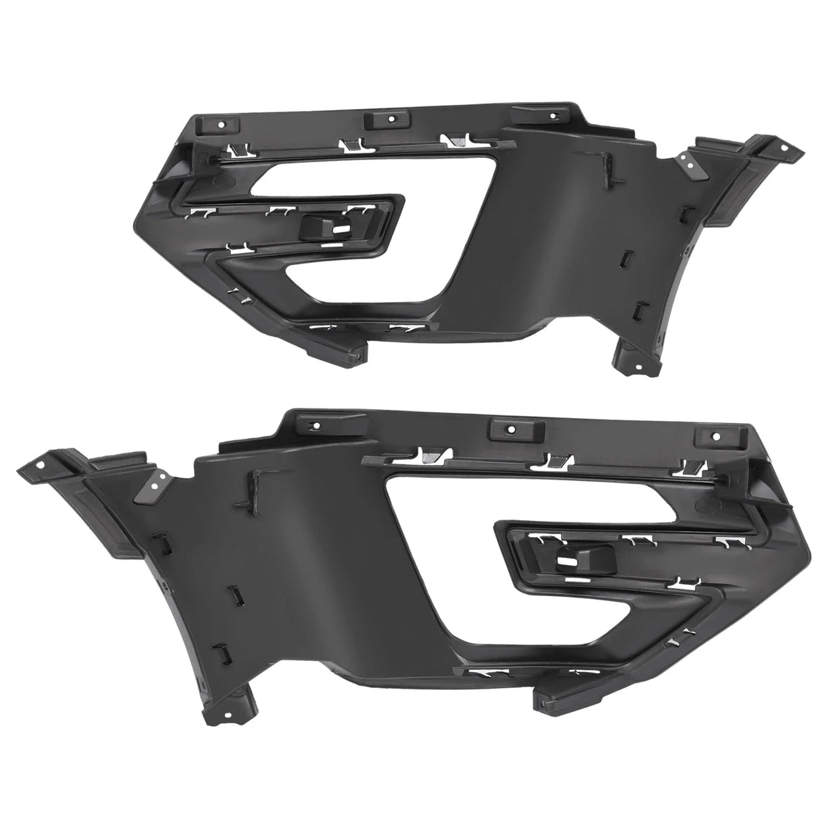 Fog Light Bezel Cover Trim Set for 2016-2017 Ford Explorer Front Bumper