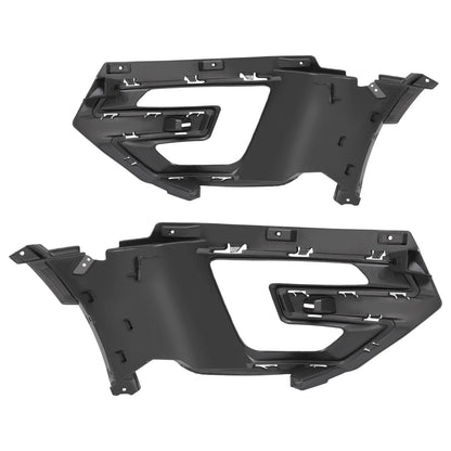Fog Light Bezel Cover Trim Set for 2016-2017 Ford Explorer Front Bumper