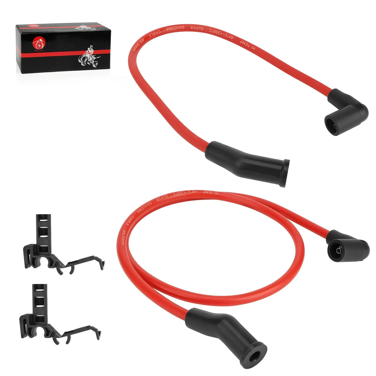 2X Spark Plug Wire Caps for Ultra Limited Electra Glide 2010-2016