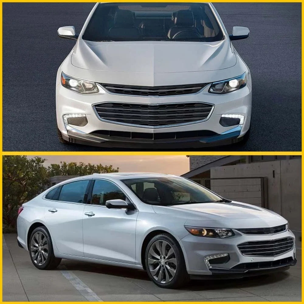 Bumper Insert Fog Light Trim for 2016-2018 Chevy Malibu - Set of 2